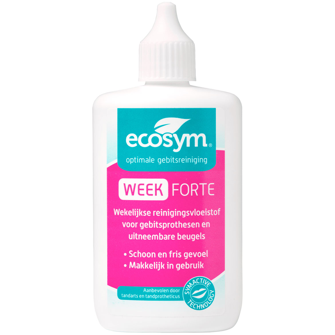 Rengøringsvæske Proteser & Bøjler Ecosym Week Gel Forte 100 ml