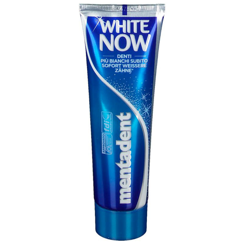 Zahnaufhellende Zahnpasta Mentadent White Now Original 75 ml.
