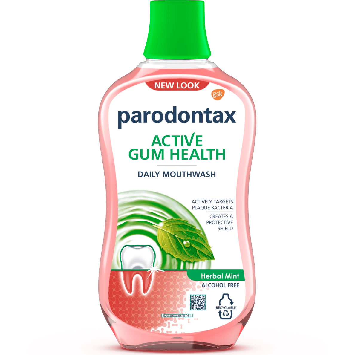 Parodontax Mundskyl Active Gum Health Herbal Mint 500 ml.