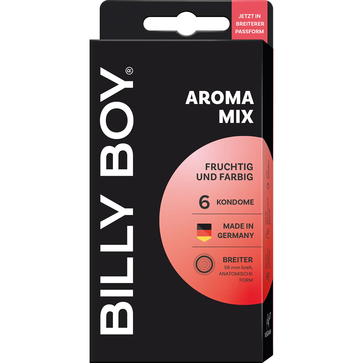 Billy Boy Kondomer Aroma Mix 56 mm. 6 stk.