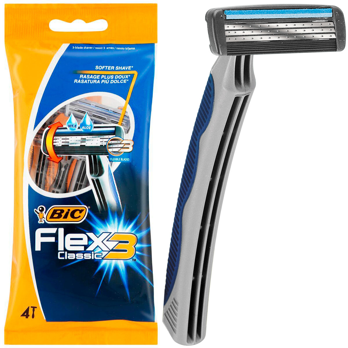 BIC 3 Einwegschaber Flex Classic 4 Stk.