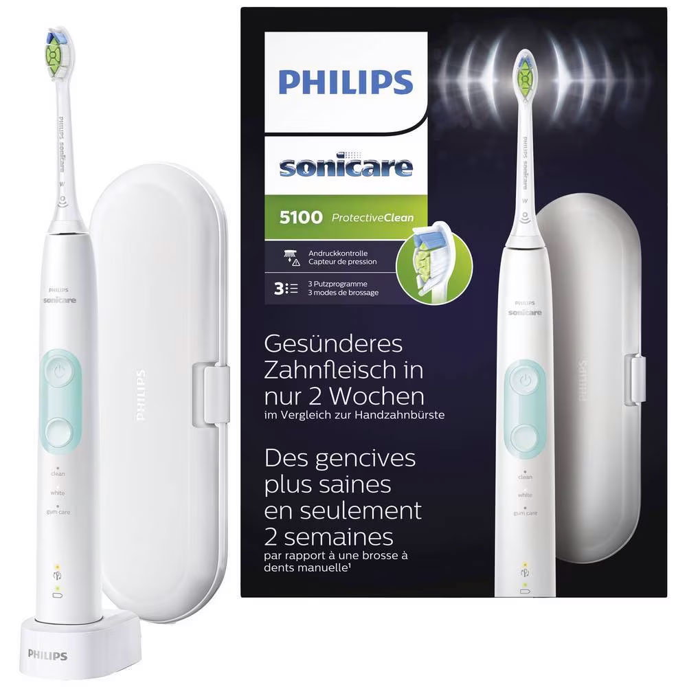 Philips Sonicare El-tandbørste Protective Clean 5100 Series White