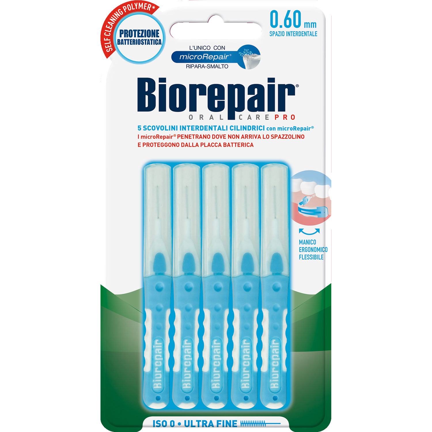 Biorepair Interspace-Bürsten 5 Stk. Normal 0,60 mm ISO 0