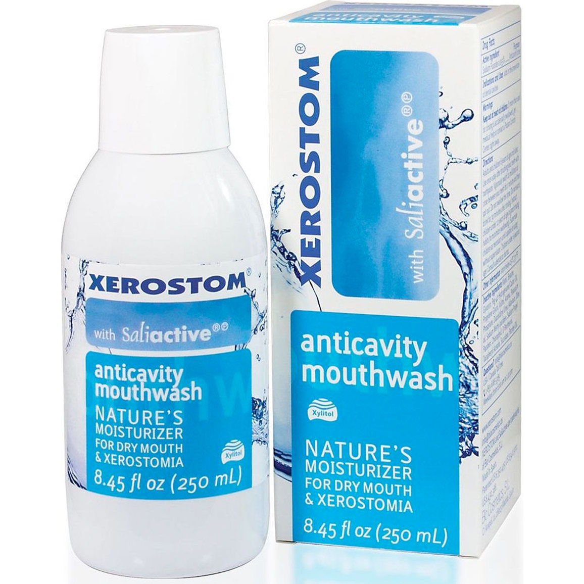 Mundskyl For Tør Mund Xerostom 250 ml - Mundskyl mod mundtørhed