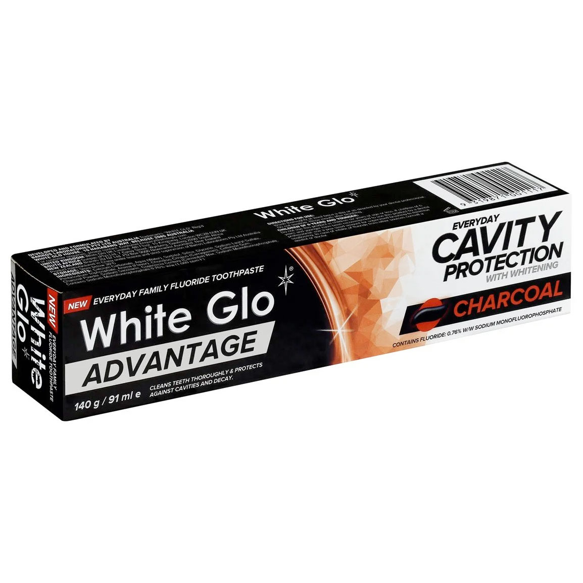 Whitening Zahnpasta White Glo Protection Cavity