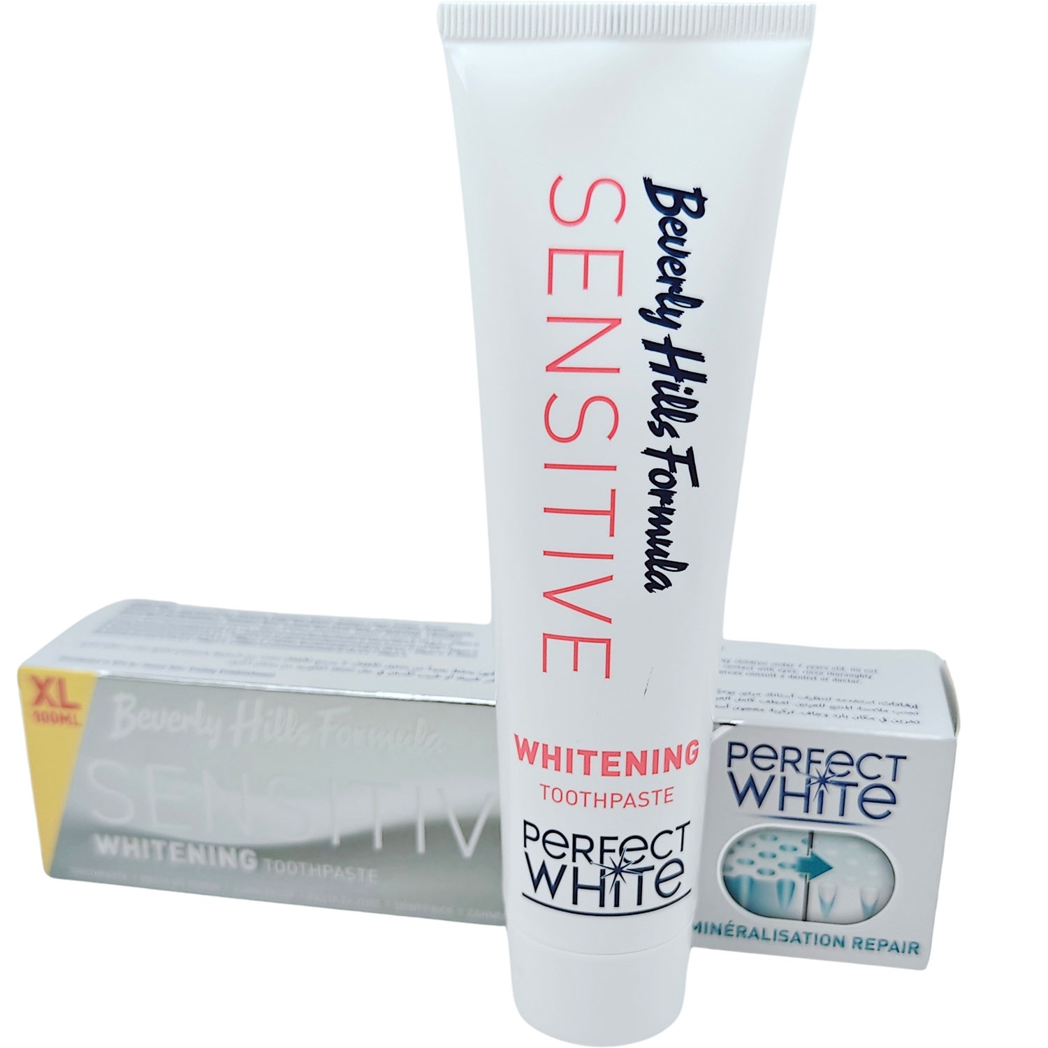 Hydroxyapatite Zahnpasta BEVERLY HILLS FORMULA Sensitive Whitening 100 ml.