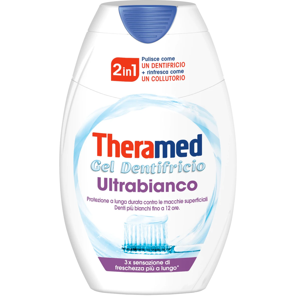 Theramed 2in1 Zahnpasta Ultra White 75 ml.