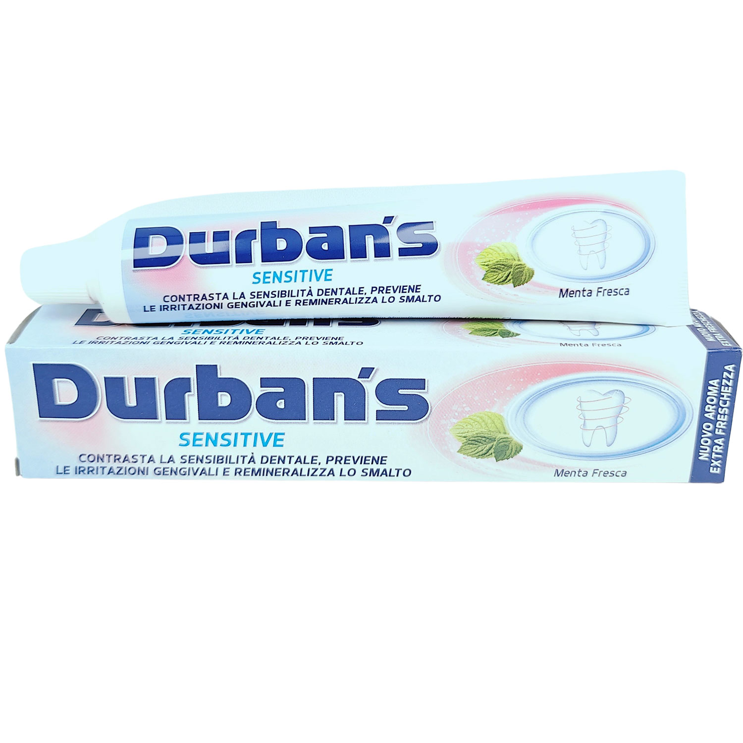 Sensitive Tandpasta Durbans Dent Fresh 75 ml.
