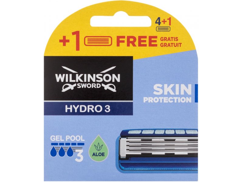 Wilkinson Barberblade Hydro 3 Skin Protection 5 stk.