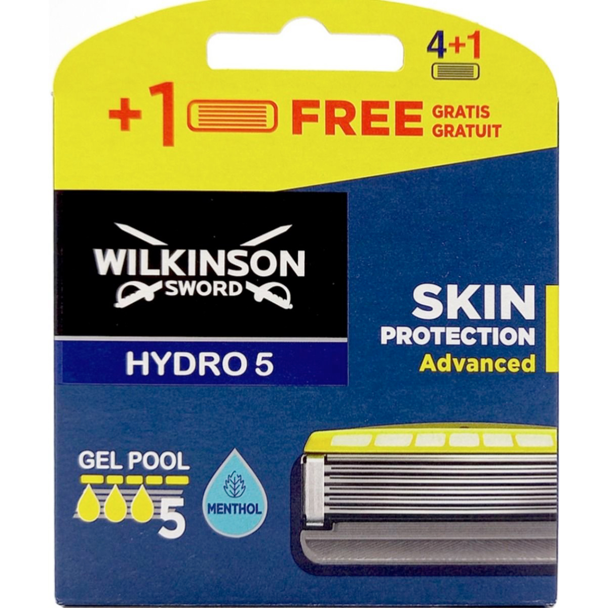 Wilkinson Barberblade Hydro 5 Skin Protection Advanced 5 stk.