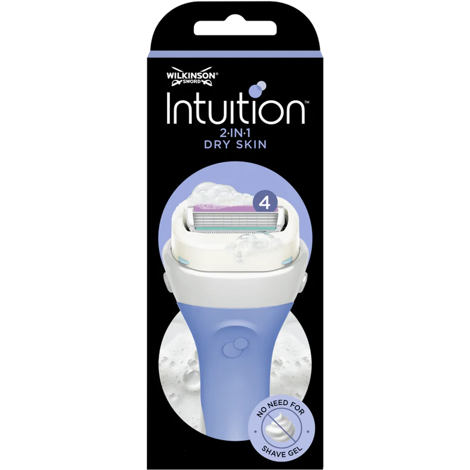 Wilkinson Sword Razor Woman Intuition TROCKENE HAUT