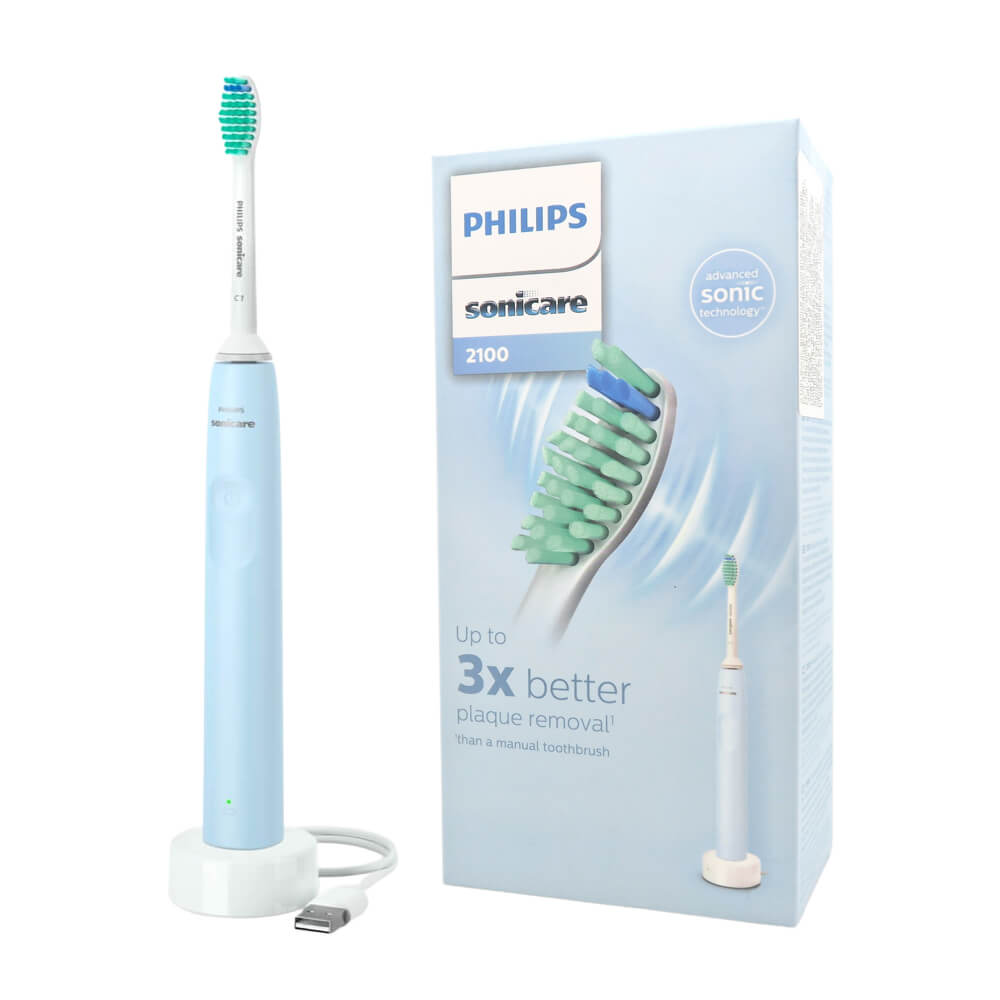 Philips El-tandbørste Sonicare BLUE 2100 - Philips Sonicare Eltandbørster