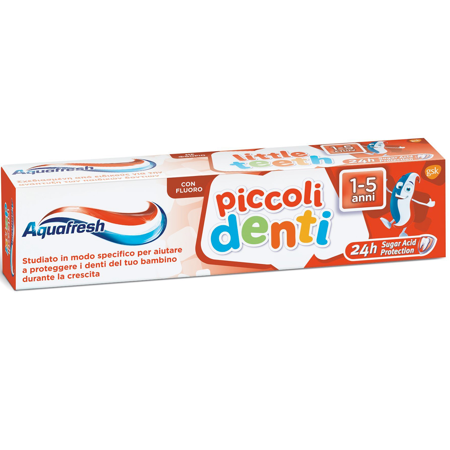 Aquafresh Kinderzahnpasta Little Teeth 1-5 Jahre 50 ml.