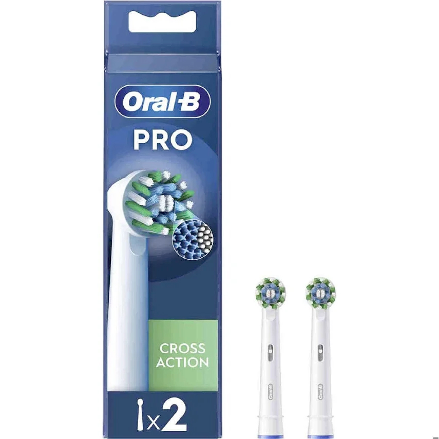 Oral-B PRO Børstehoveder CrossAction 2 stk.
