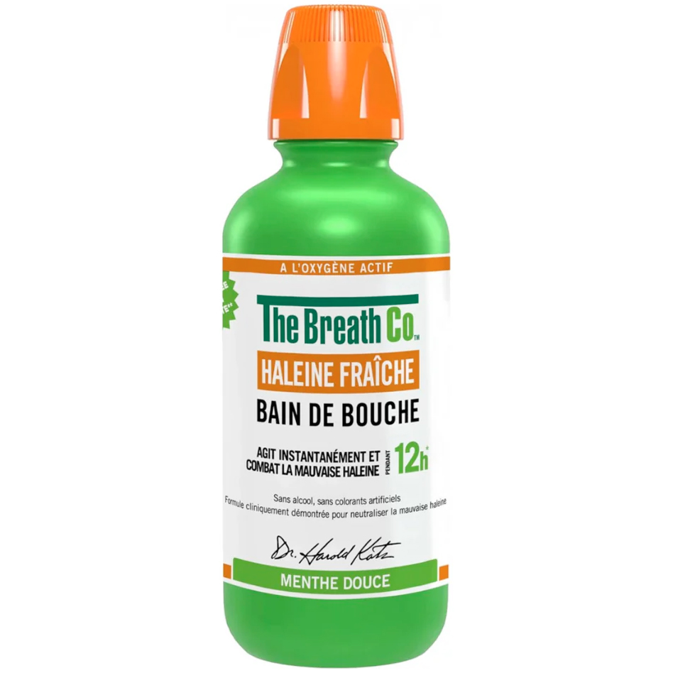 The Breath Co. Mundwasser Fresh Breath Mild Mint 500 ml.