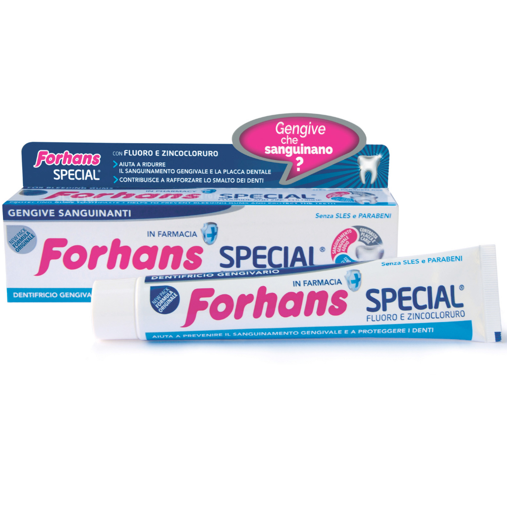 Paradentose Tandpasta FORHANS Special Gingivale 75 ml.