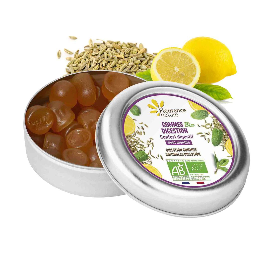 Økologiske Gummies Digestion FLEURANCE Nature 30 gr