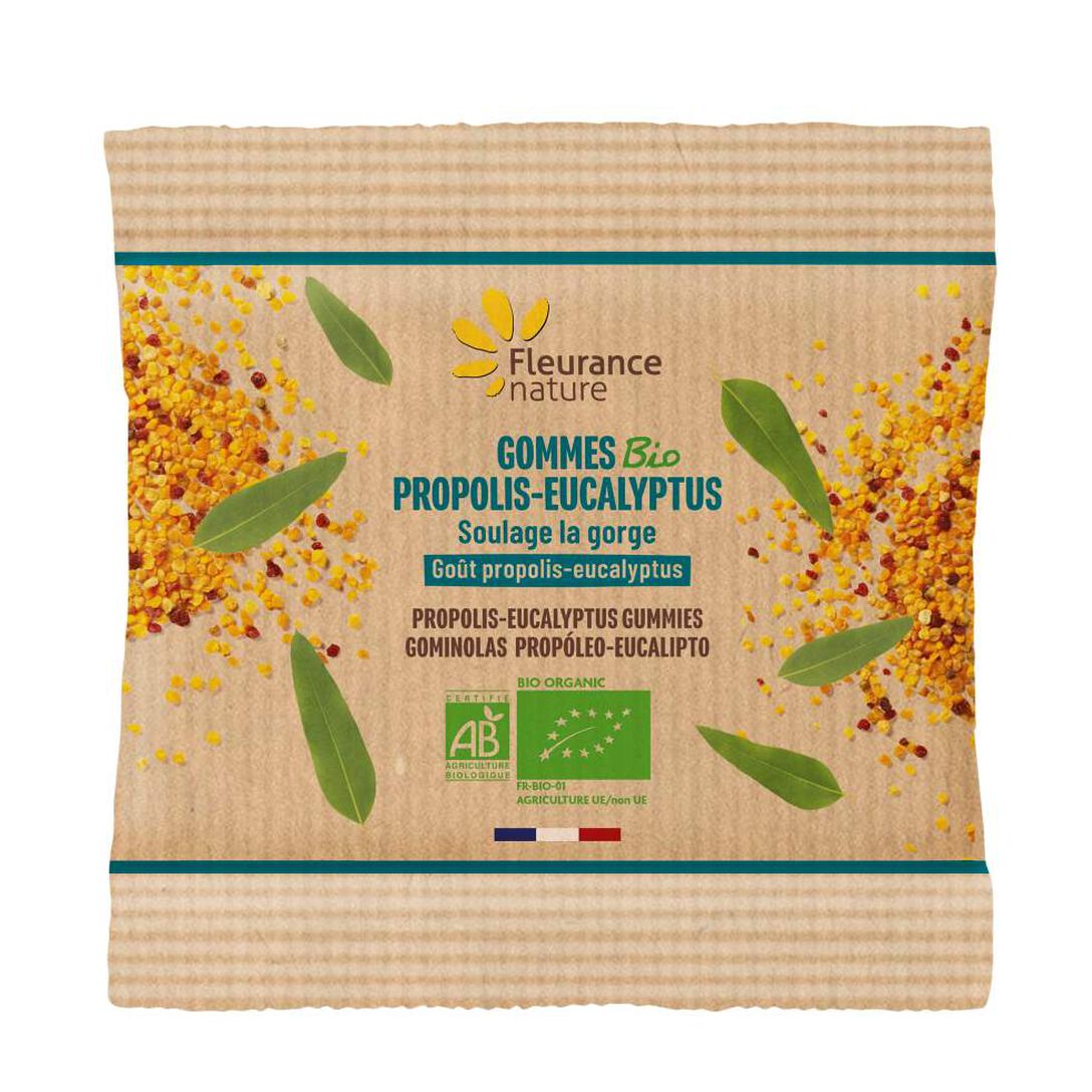 Bio-Gummis FLEURANCE Nature Propolis+Eukalyptus Nachfüllung 35 gr