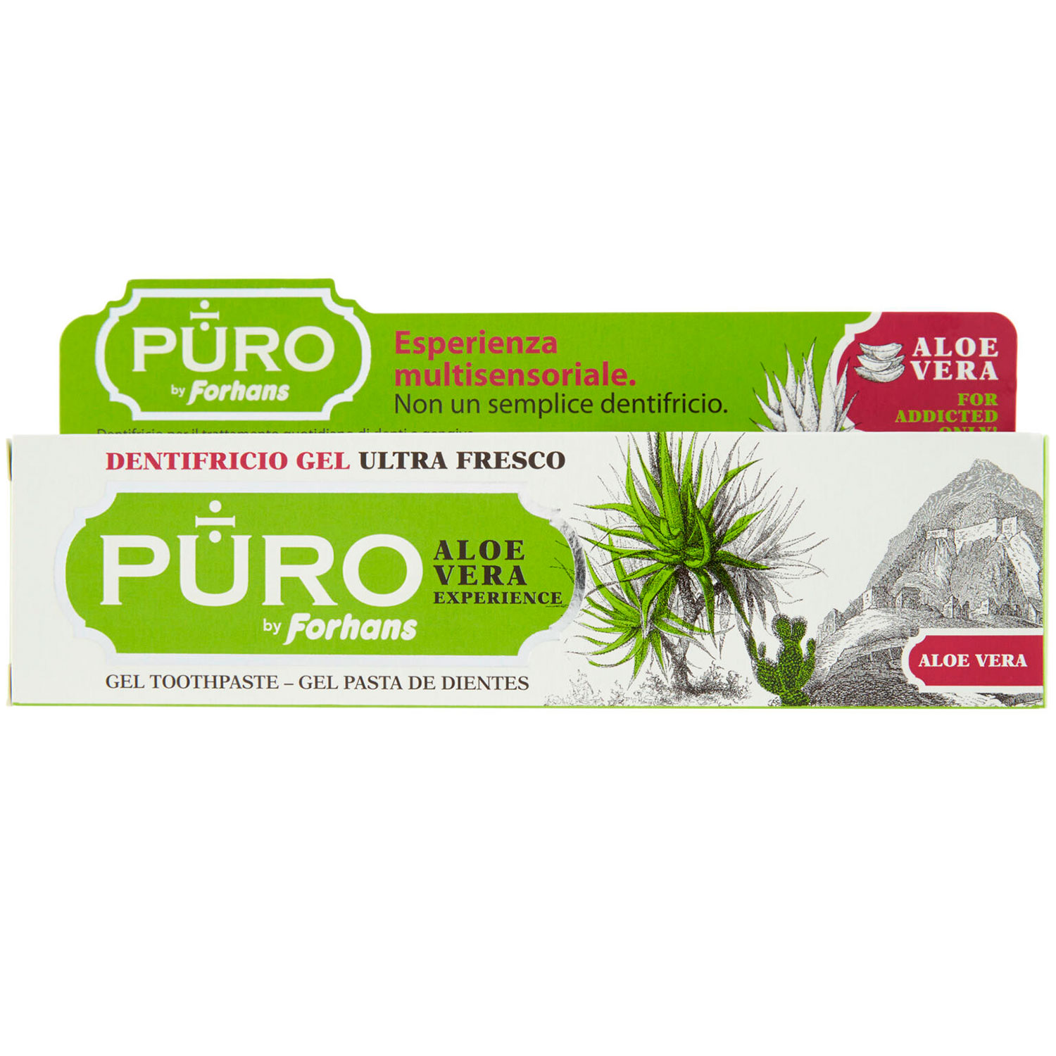 Aloe Vera Tandpasta FORHANS Puro 75 ml.