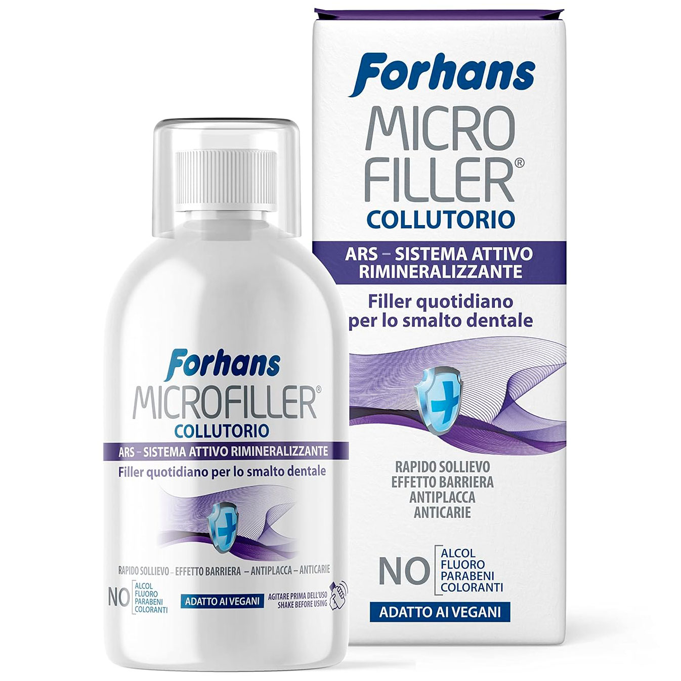FORHANS Microfiller Mundskyl Emalje-forstærkende 500 ml