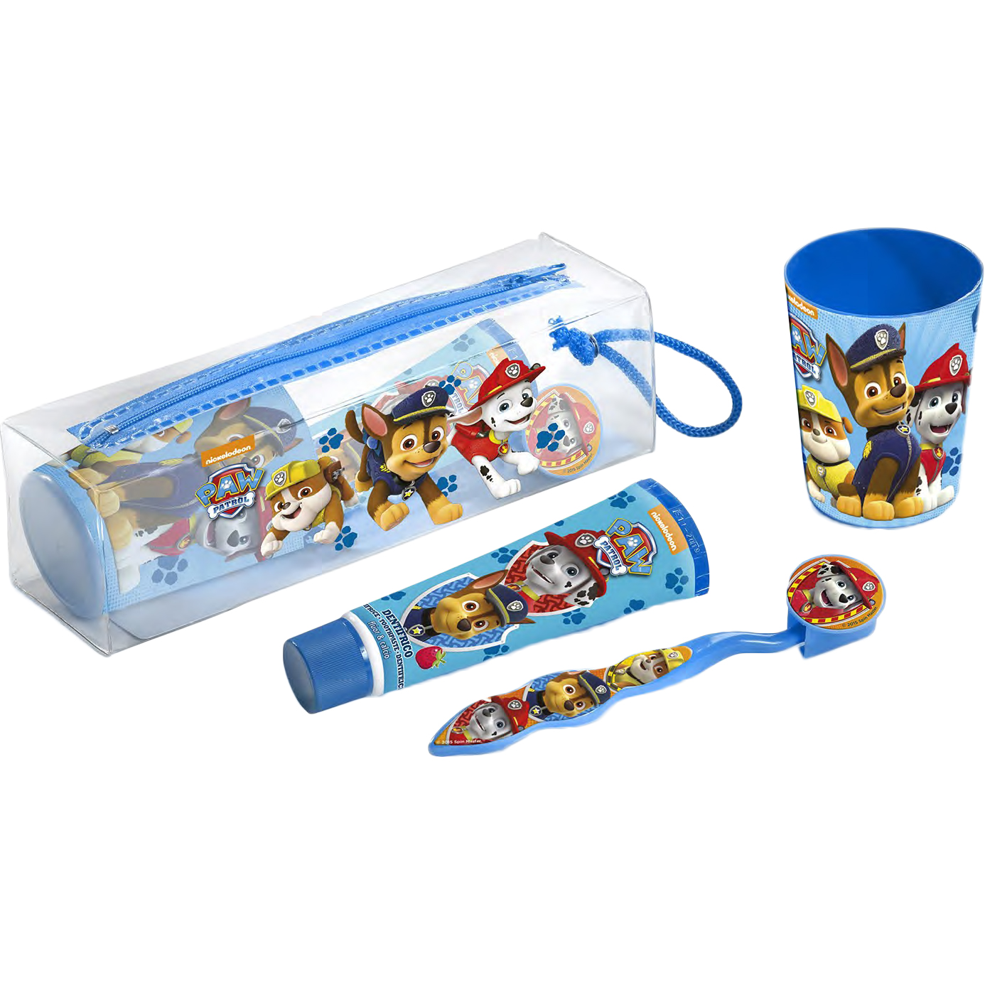 Paw Patrol Tandplejesæt Tandpasta+Tandbørste+Tandkrus LORENAY