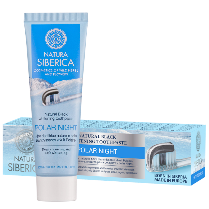 Naturlig Herbal Whitening Tandpasta Nature Polar Nigth 100g