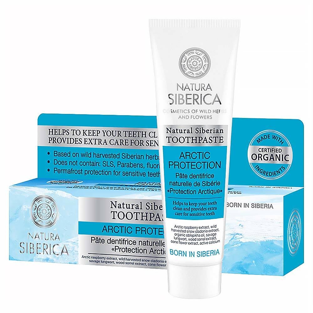 Naturlig Herbal Tandpasta Nature Siberica Arctic Protection 100g