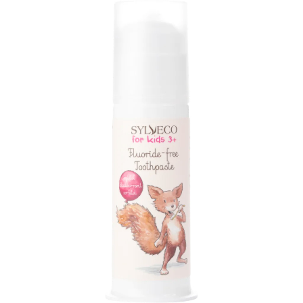 Naturlig Fluorfri Børnetandpasta SYLVECO Xylitol 100 ml