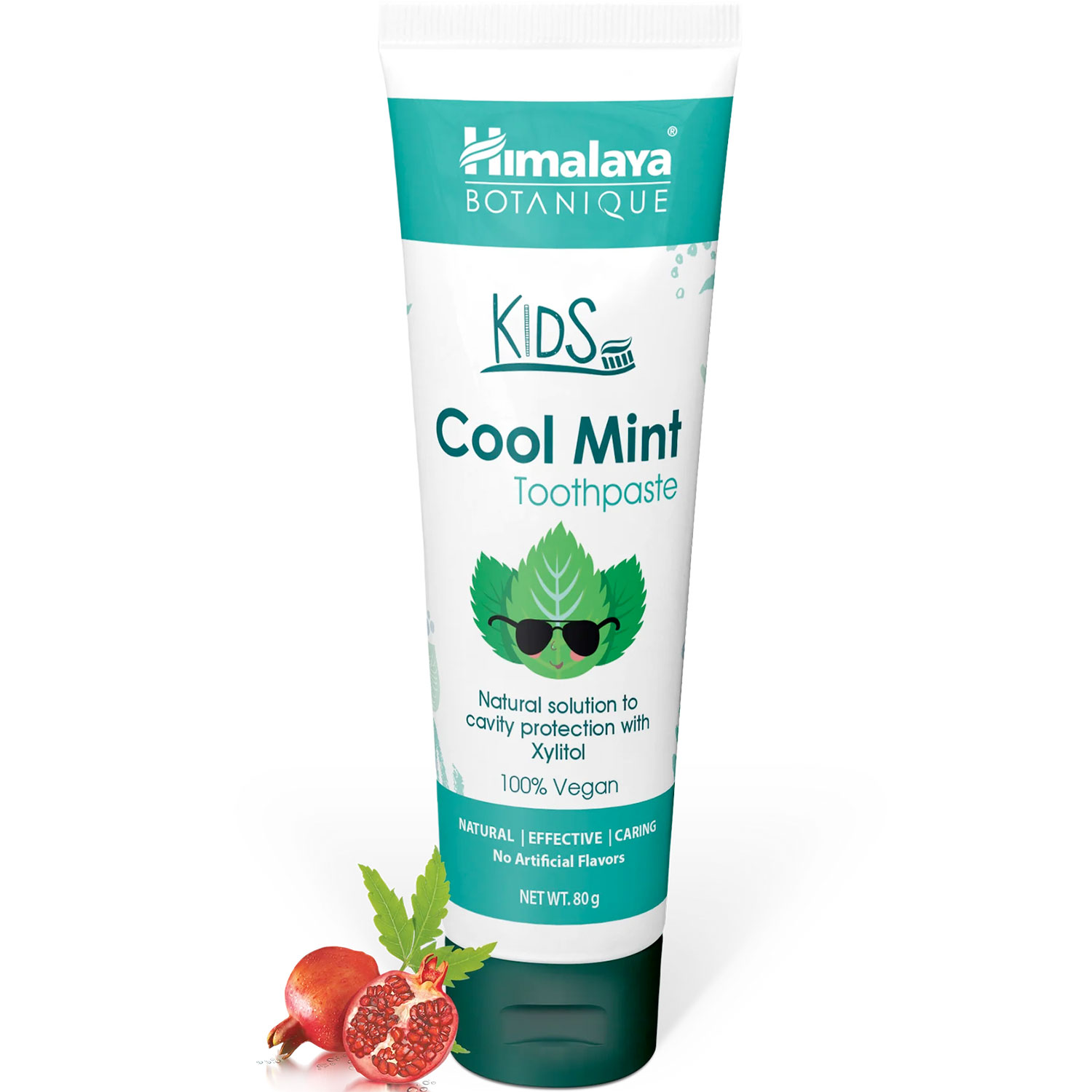 Naturlig Herbal Børnetandpasta HIMALAYA Cool Mint 80g