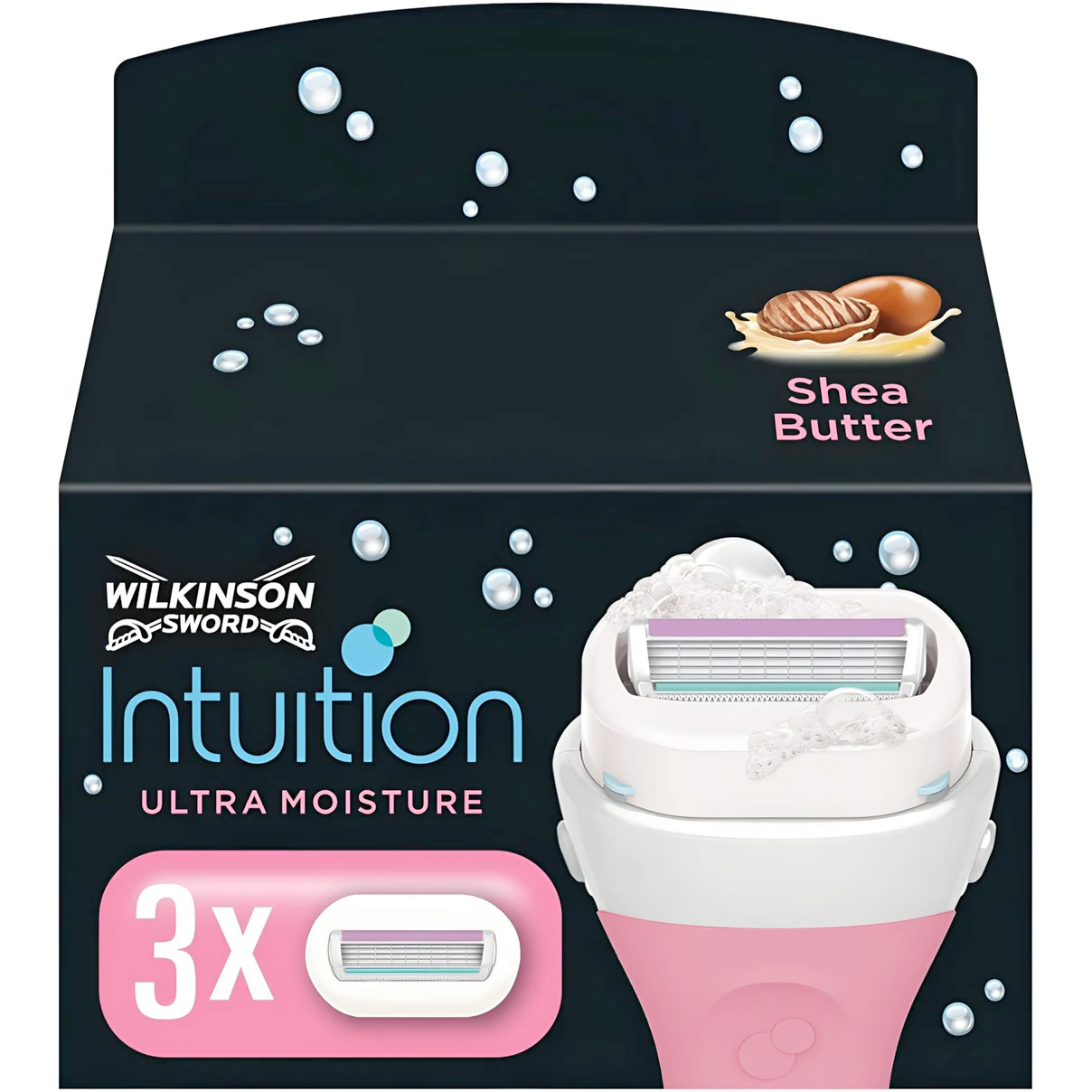 Wilkinson Sword Barberblade Woman Intuition Ultra Moisture 3 stk.