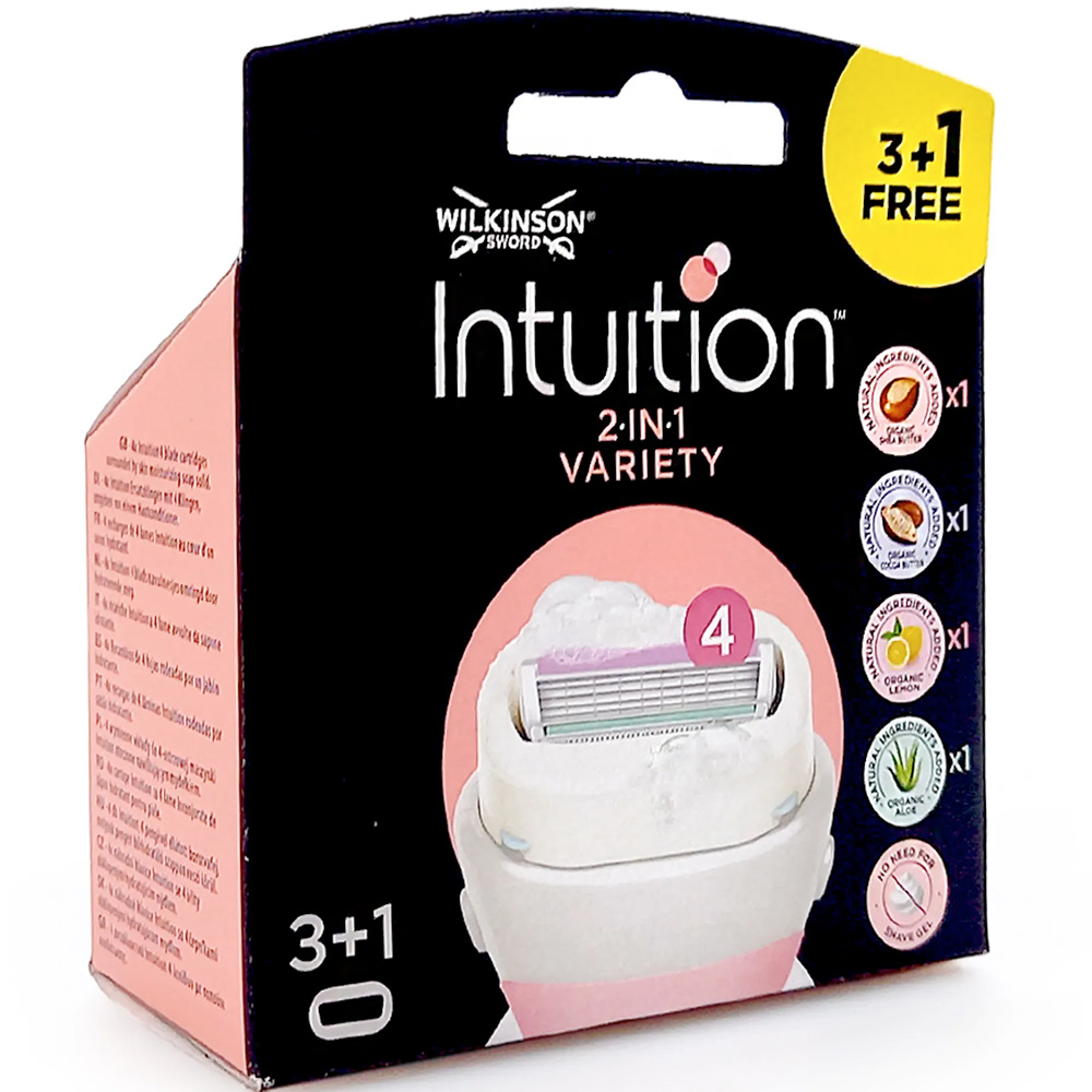Wilkinson Sword Woman 4 stk. Intuition Variety Barberblade