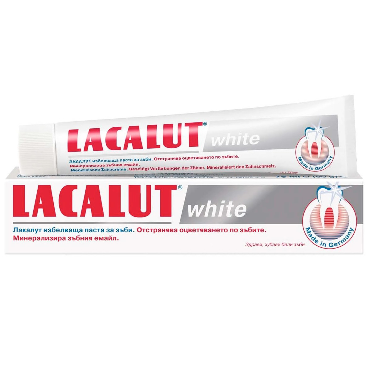 Whitening Tandpasta LACALUT White 75 ml.