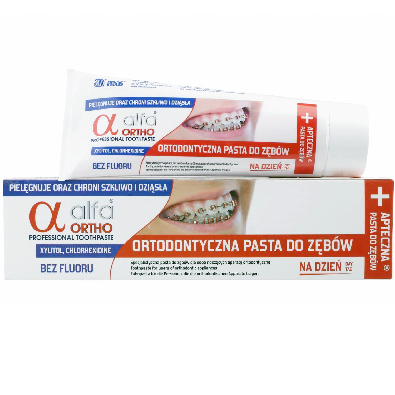 Ortodontisk Tandpasta ALFA ORTHO 75 ml.