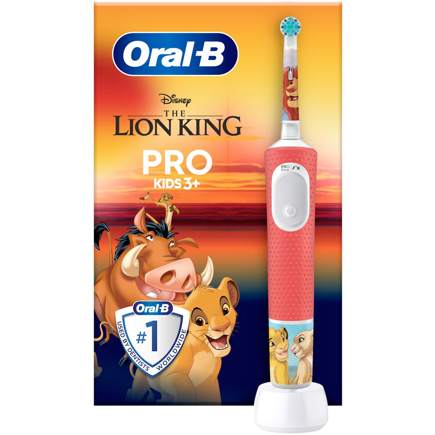 Oral-B PRO El-tandbørste til børn Løvernes Konge
