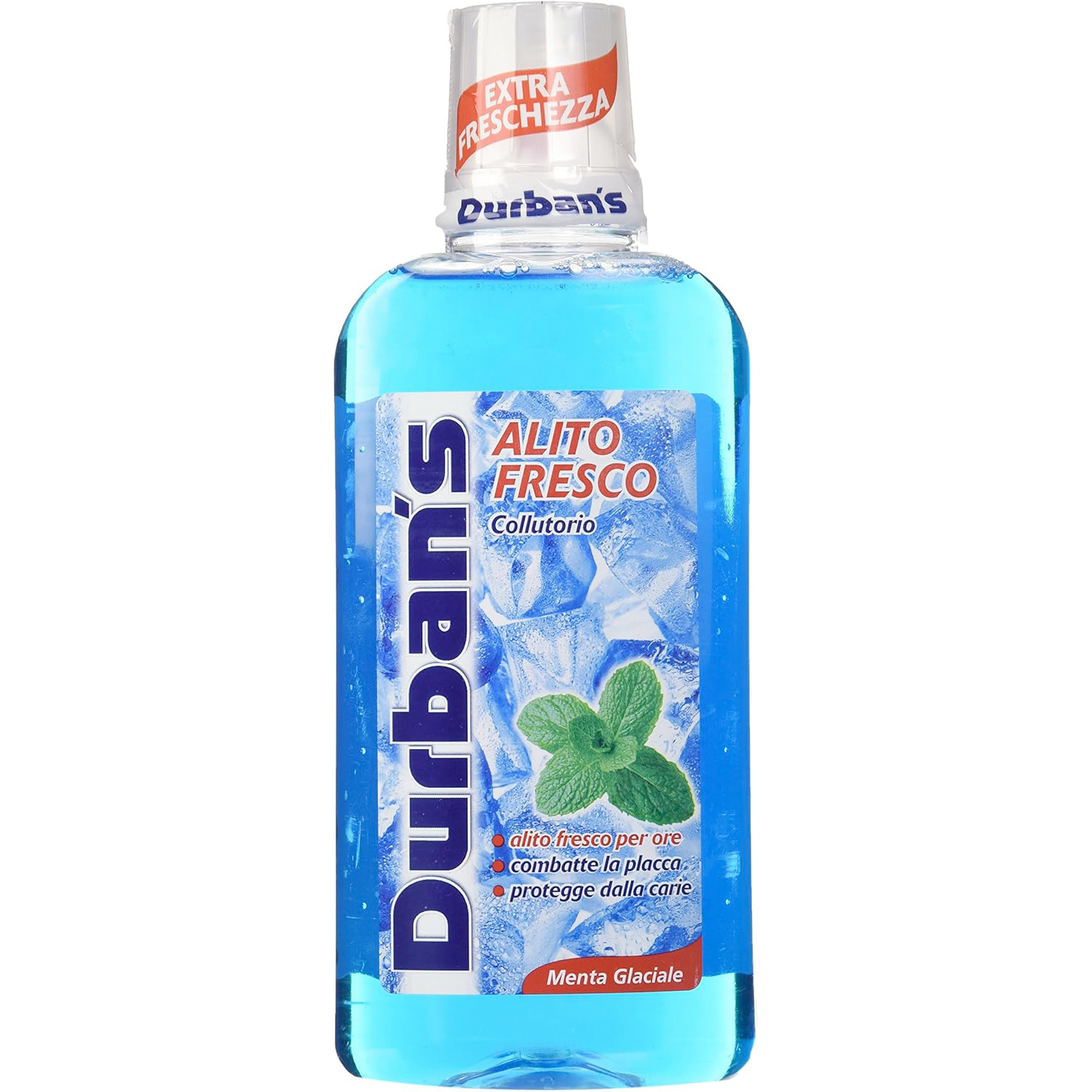 Durban's Mundwasser Fresh Breath Glacial Mint 500 ml.