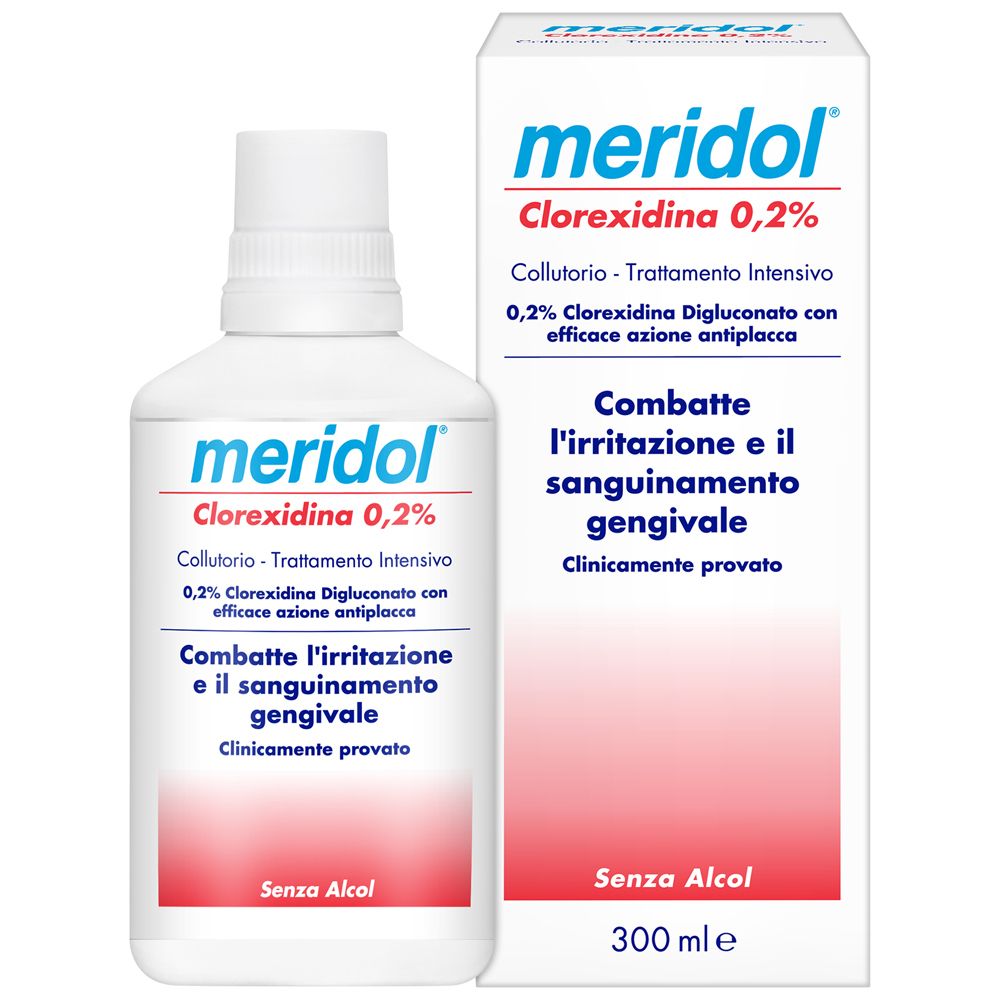 Meridol Chlorhexedin 0,2 % Mundwasser Intensivkur 300 ml