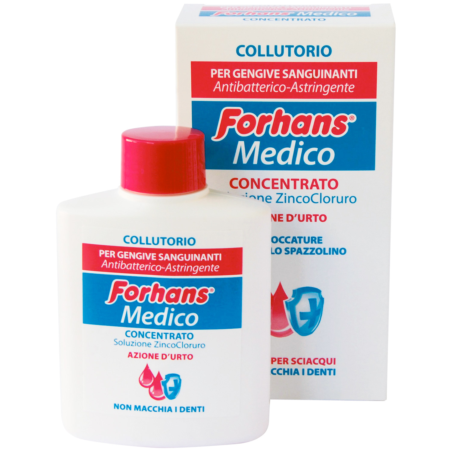 Paradentose Mundskyl Koncentreret FORHANS Medico Shock Treatment 75 ml