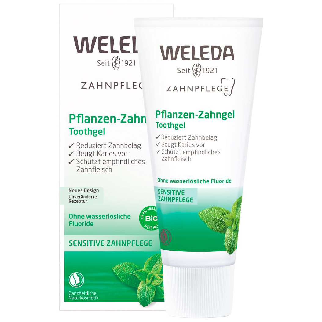 Weleda Plant Gel Tandpasta Sensitiv Tandpleje 75 ml