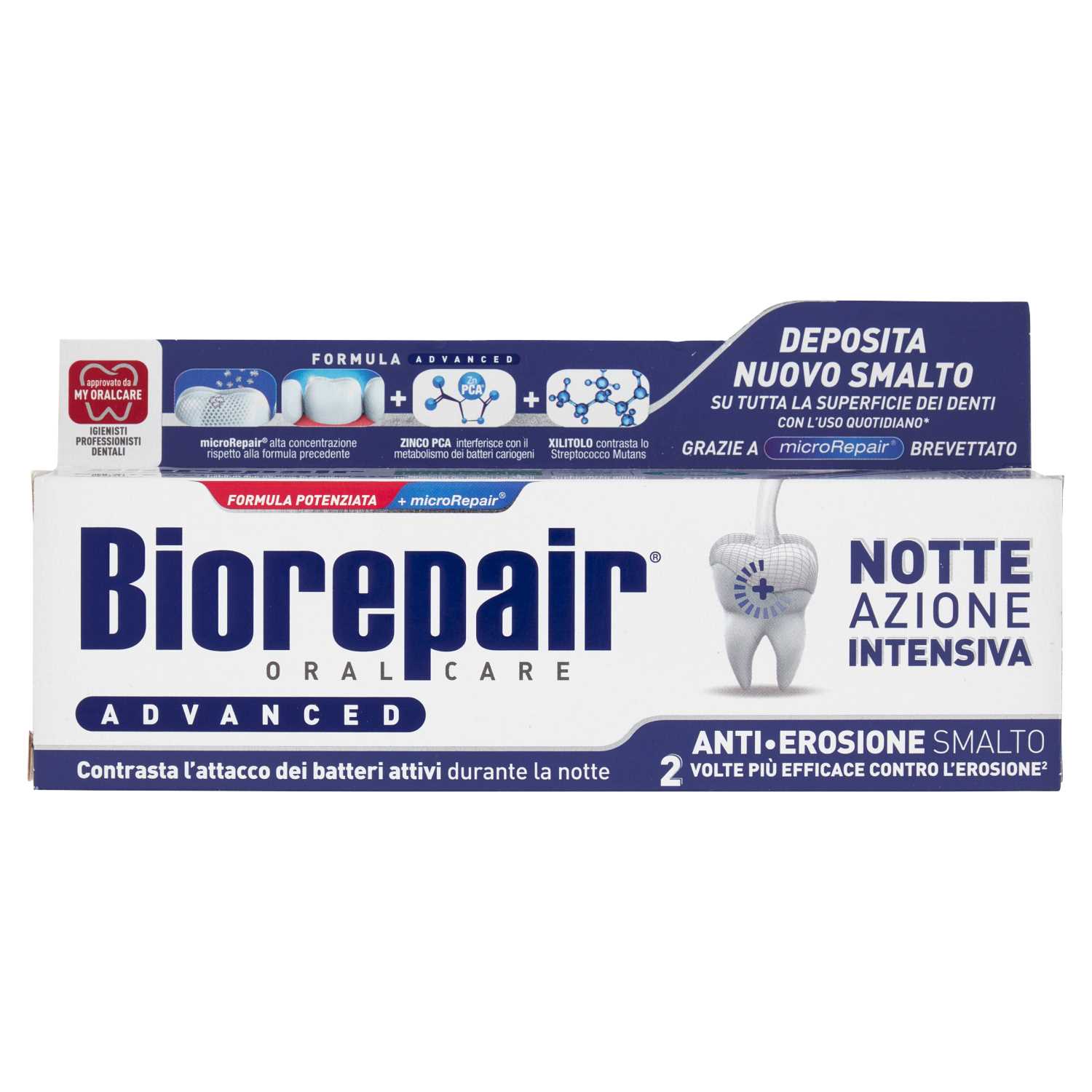 Biorepair Zahnpasta Advanced Intensive Night Anti-Erosion 75 ml