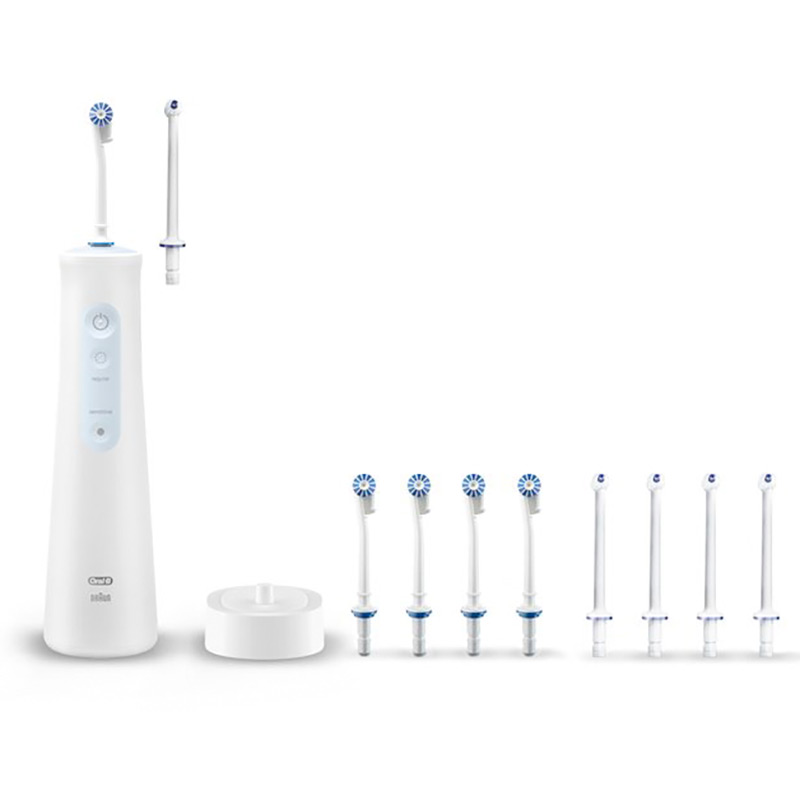 Oral-B Mundwasser Microjet Power 6 Hydropulseur inklusive 8 Stk. Düsen