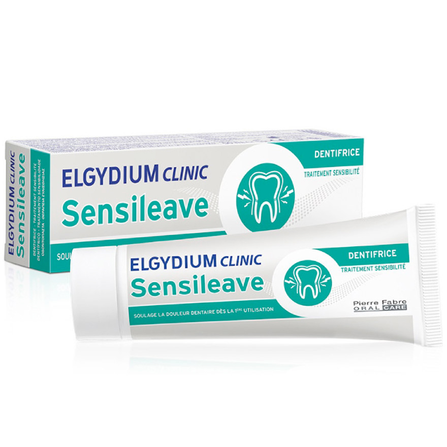 Tandpasta mod Isninger ELGYDIUM Clinic Sensileave 50 ml.