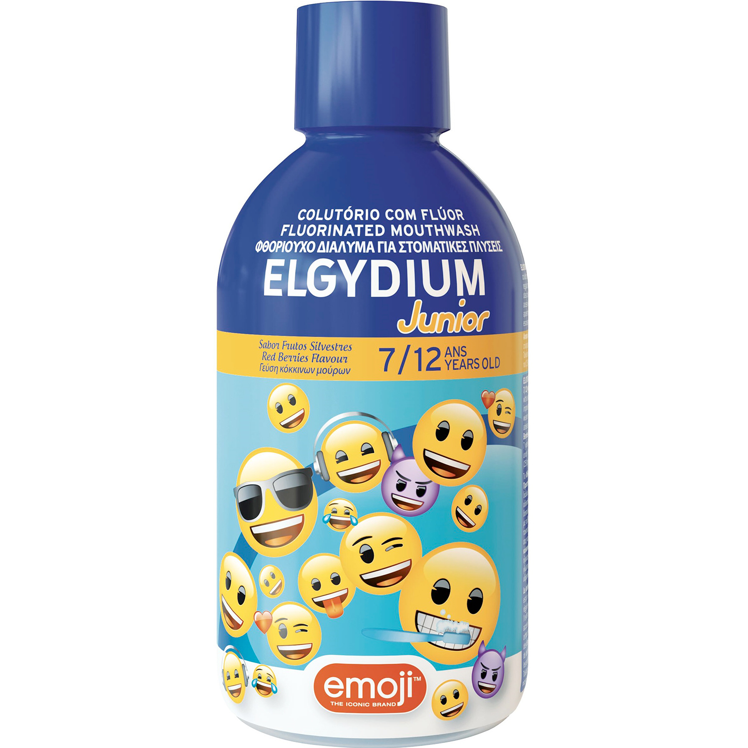 Mundwasser für Kinder ELGYDIUM Junior 500 ml.
