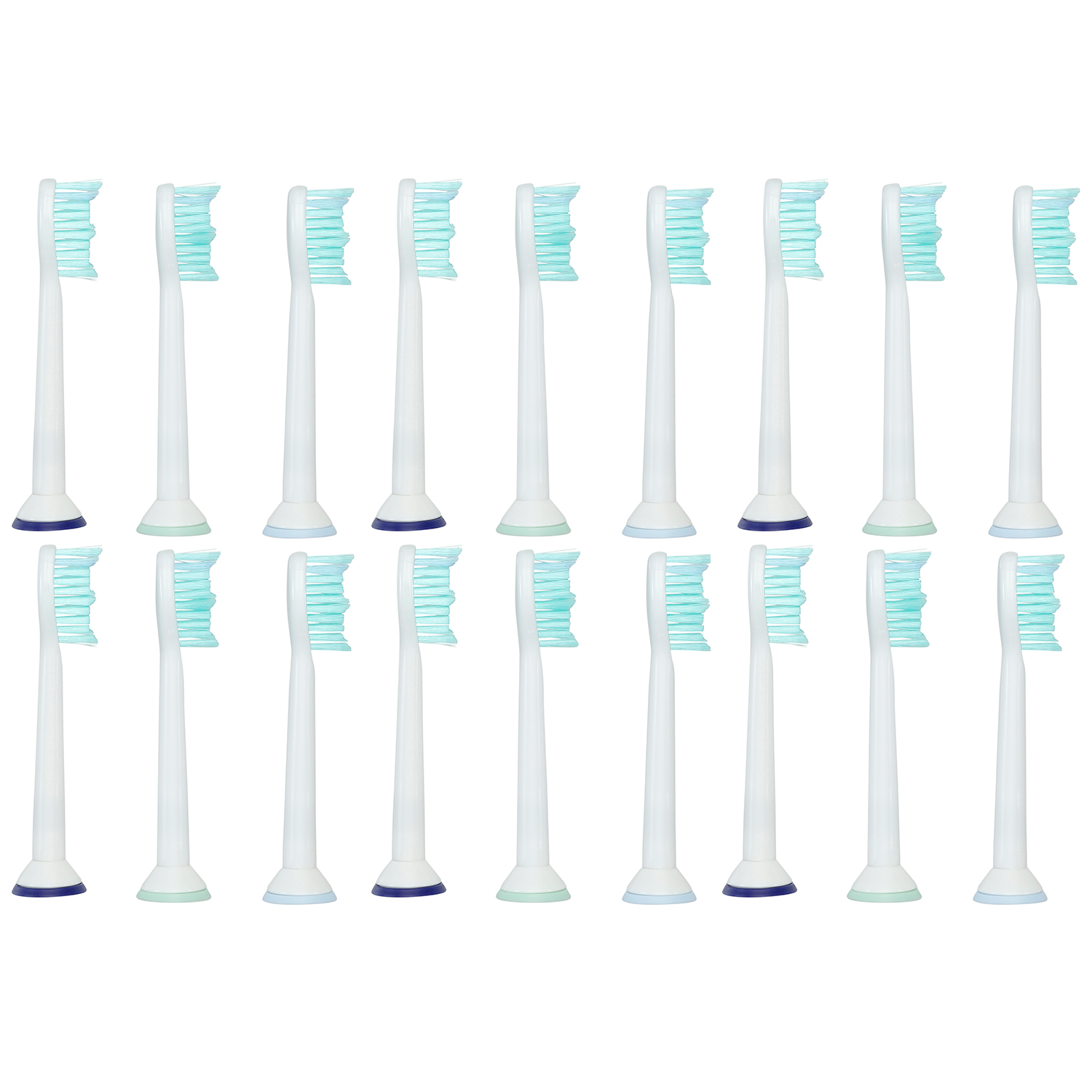 18 Stk. Bürstenköpfe für Philips Sonicare mit Schutzkappen