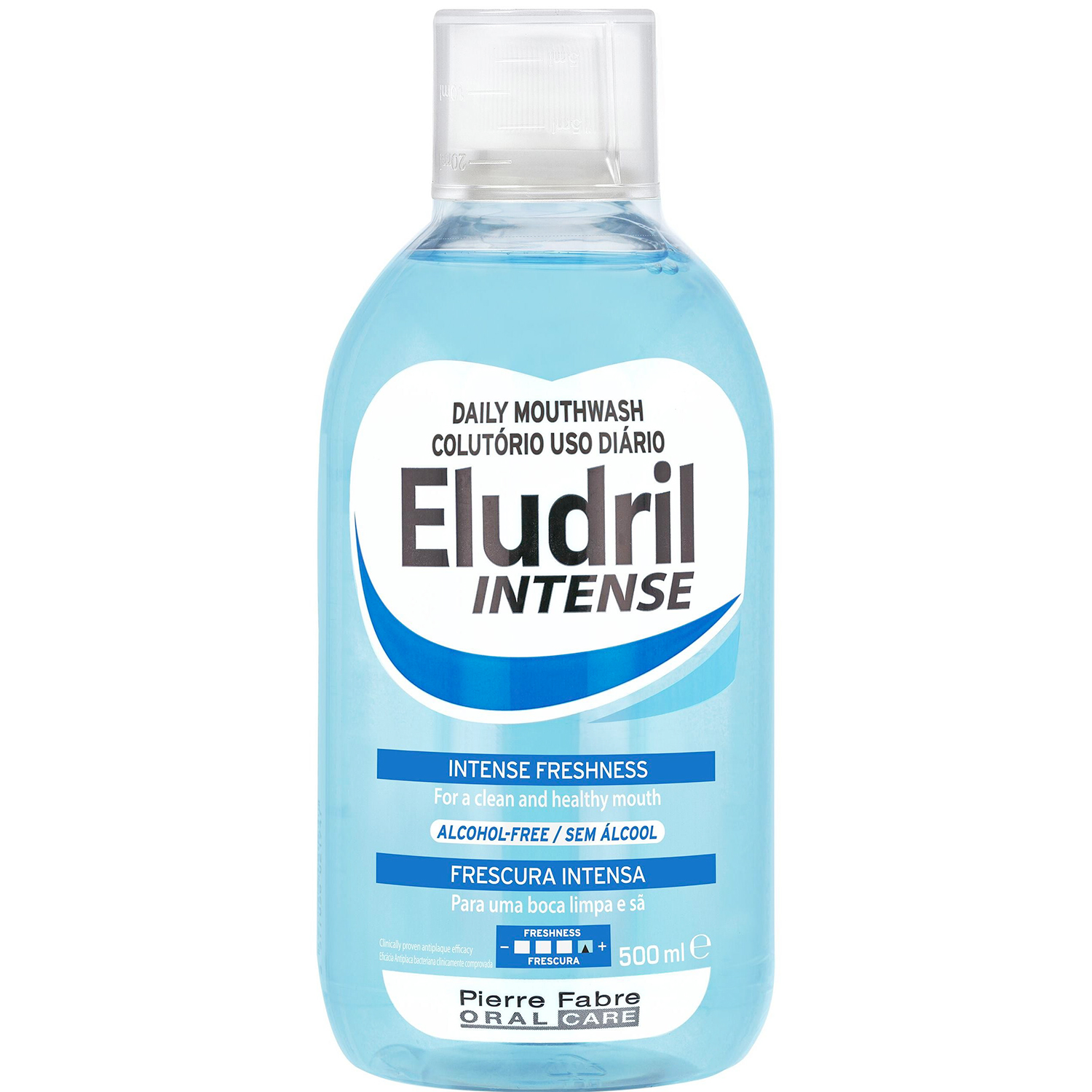 Mundwasser ELUDRIL Intensive Frische 500 ml.