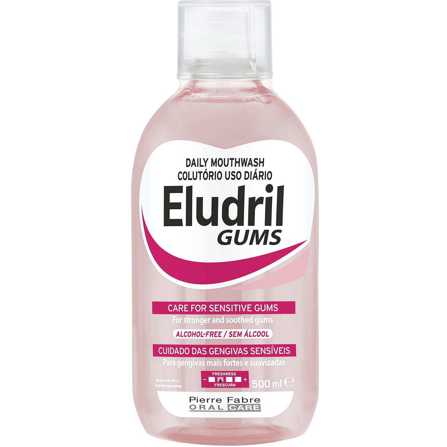 Mundwasser für empfindliches Zahnfleisch ELUDRIL Gums 500 ml.