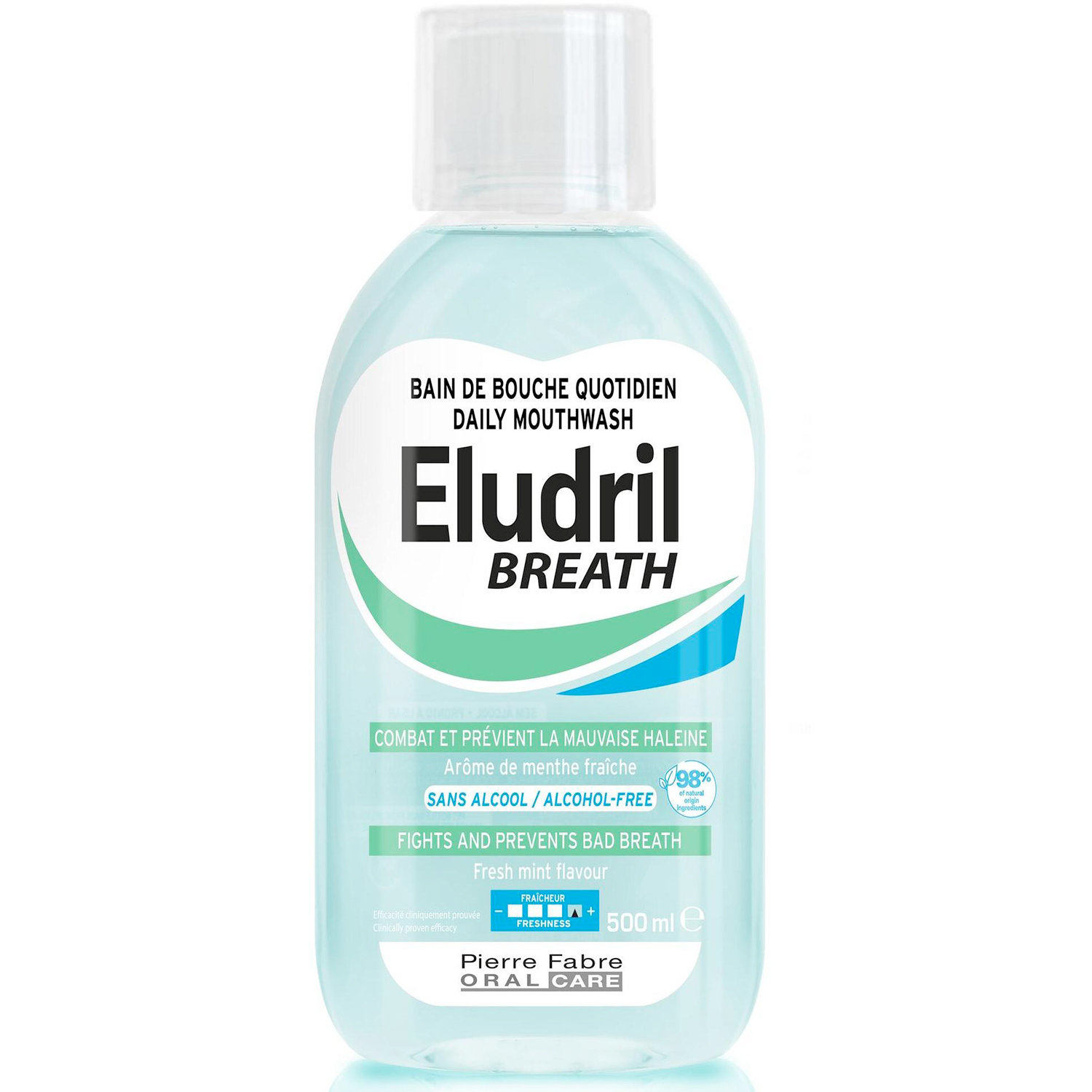 Mundskyl mod Dårlig Ånde ELUDRIL Breath 500 ml.