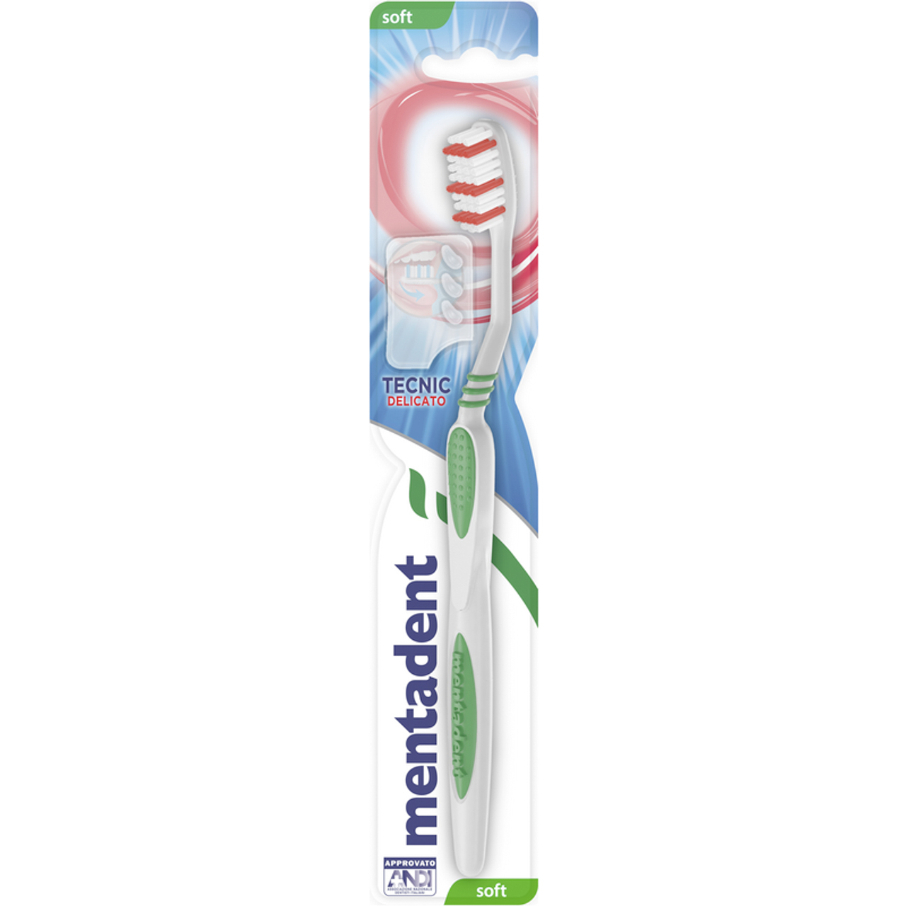 MENTADENT Zahnbürste Tecnic Clean SOFT