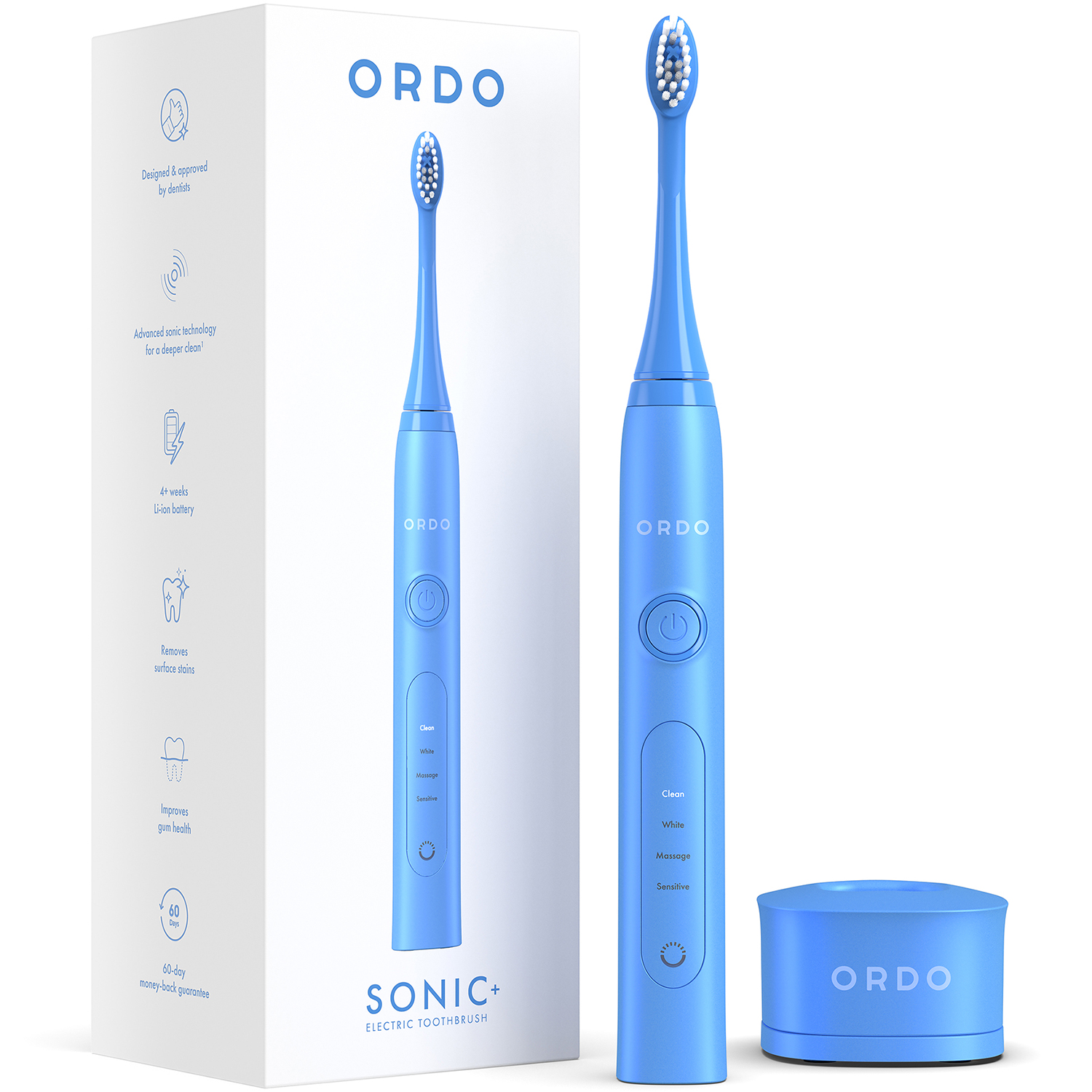 Ordo Sonic + Elektrische Zahnbürste Arctic Blue