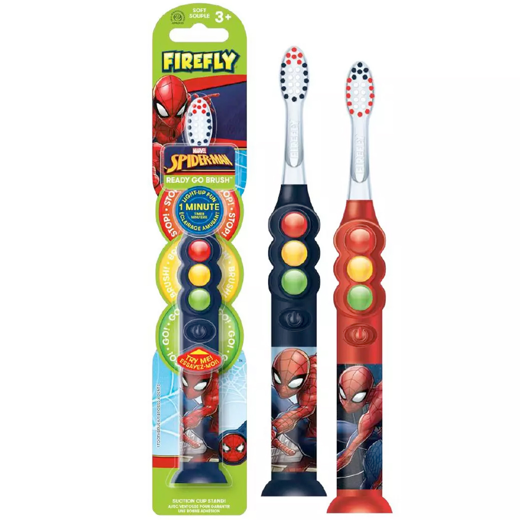 Spiderman Zahnbürste Ampeltimer FIREFLY
