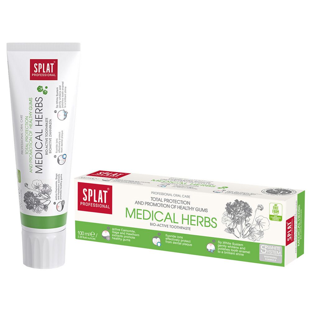 Splat professionelle medizinische Kräuter mit Fluorid 100 ml